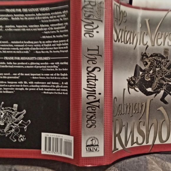 SALMAN RUSHDIE "THE SATANIC VERSES" - Picture 3 of 3